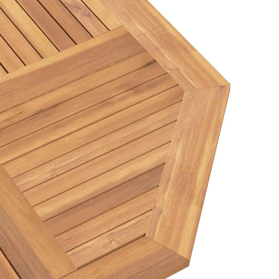 Tuin Bistro Set 3 pcs Bruin Massief Teak Hout