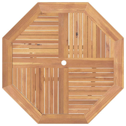 Tuin Bistro Set 3 pcs Bruin Massief Teak Hout