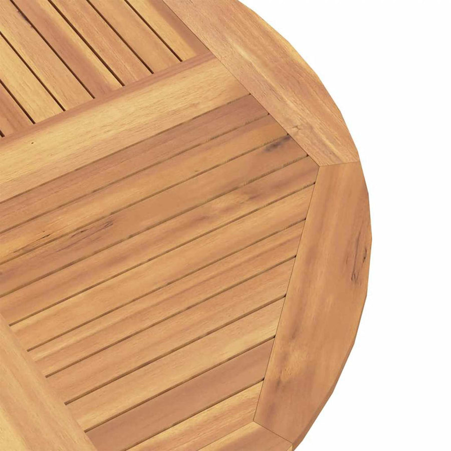 Tuinbistroset 3 st. Naturel Massief Teakhout