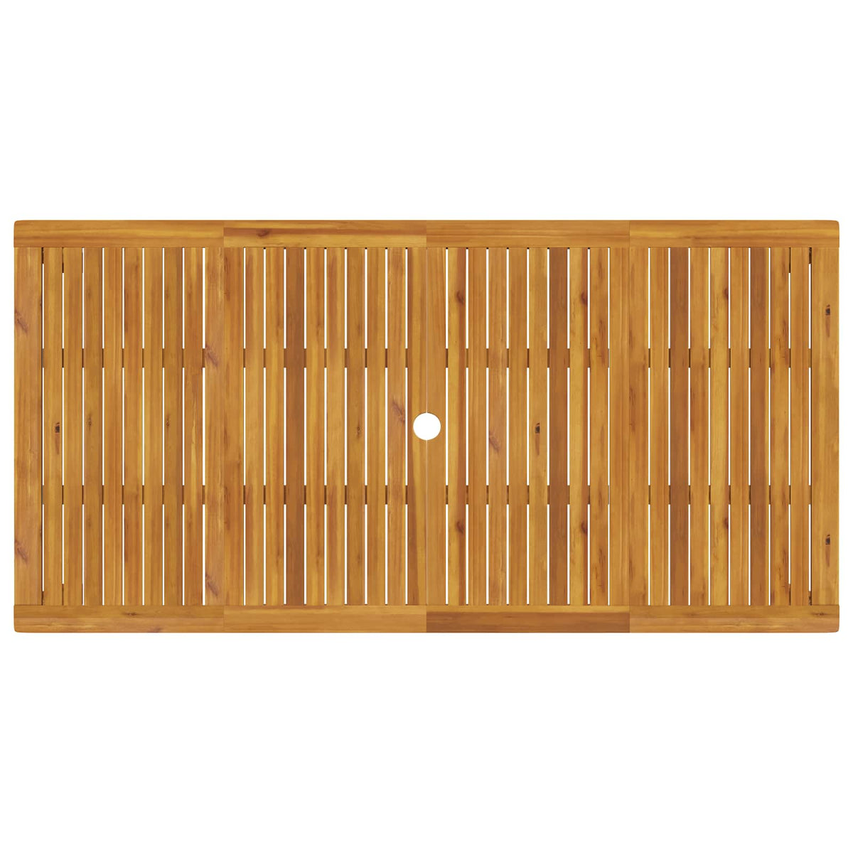9-delige tuinset 8-zits Naturel Massief Acaciahout