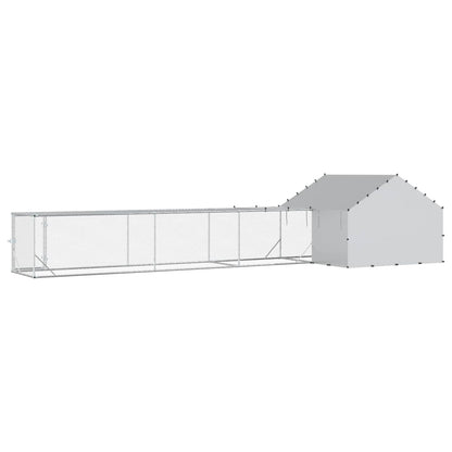 2 st zilver 7 x 2 x 1,5 m Gegalvaniseerd staal