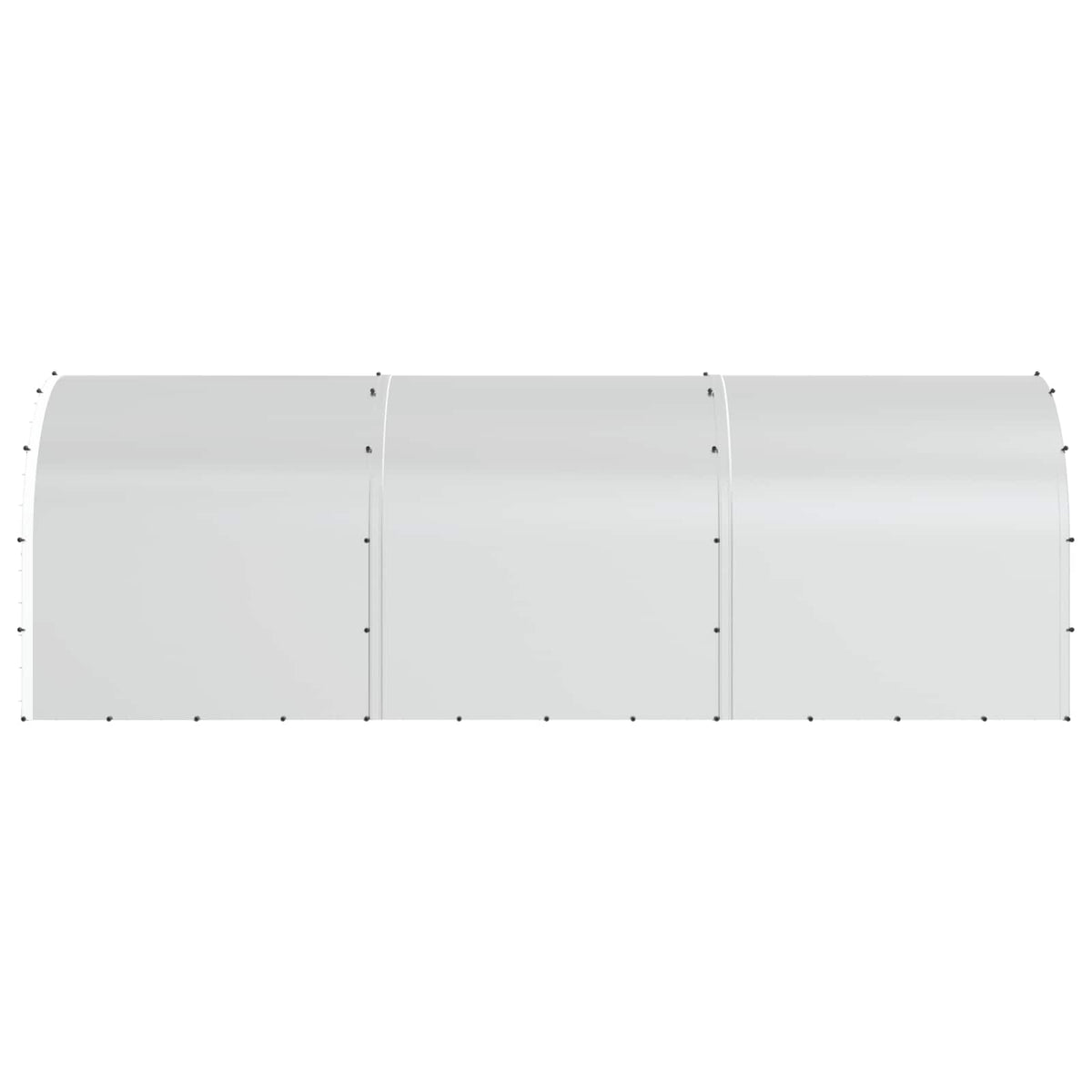 Kippenhok zilver 600 x 200 x 200 cm Gegalvaniseerd staal