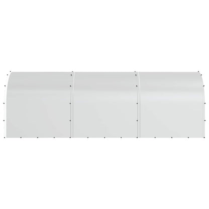 Kippenhok zilver 600 x 200 x 200 cm Gegalvaniseerd staal