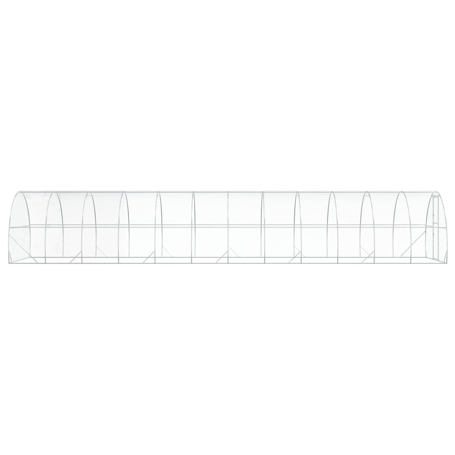 Kippenhok zilver 1200 x 300 x 200 cm Gegalvaniseerd staal