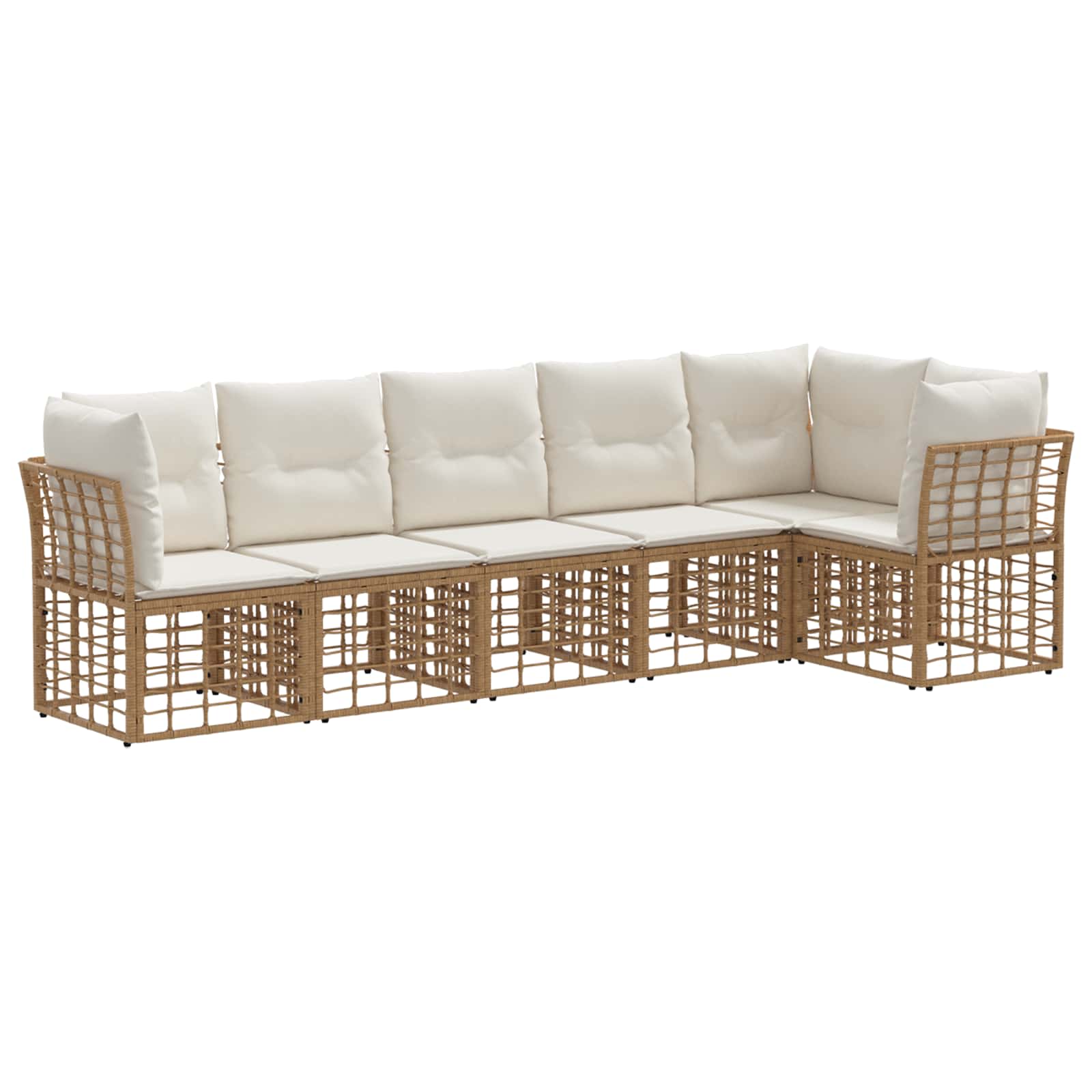 Tuinbankenset poly rattan