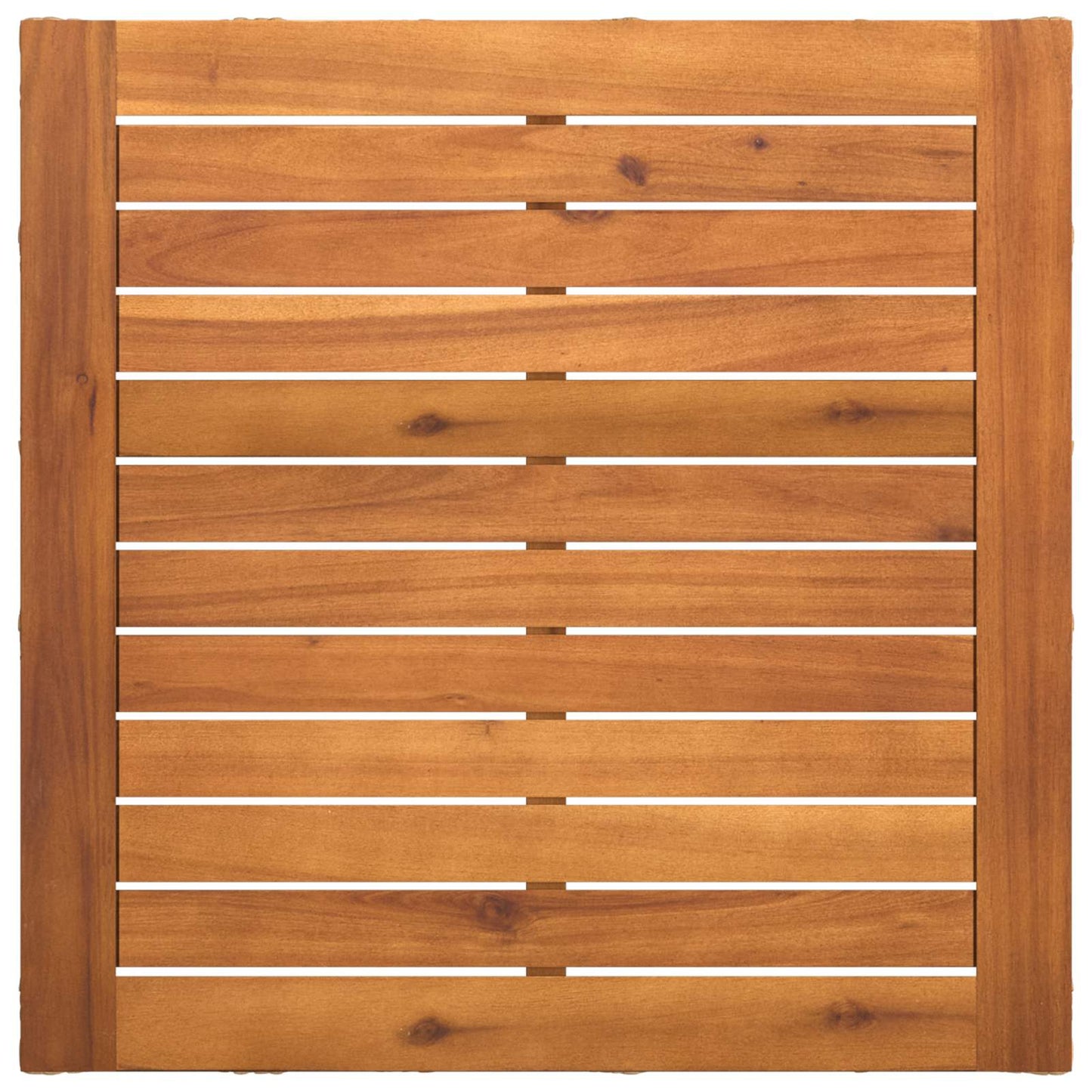 Buiten bankenset 10 pcs Natuurlijk en Crème Wit Polyester
