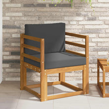 Tuinbank Massief Acaciahout en Polyester Naturel