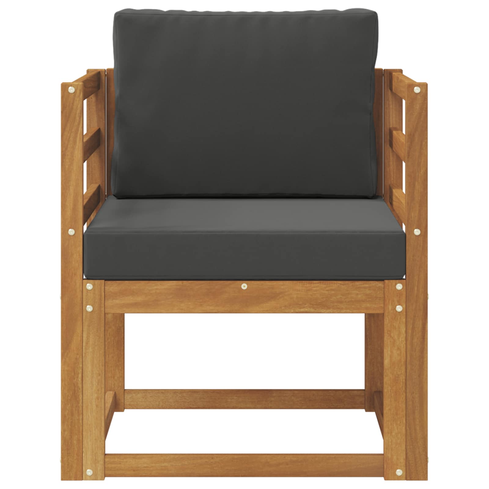 Tuinbank Massief Acaciahout en Polyester Naturel