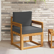 Tuinbank Massief Acaciahout en Polyester Naturel