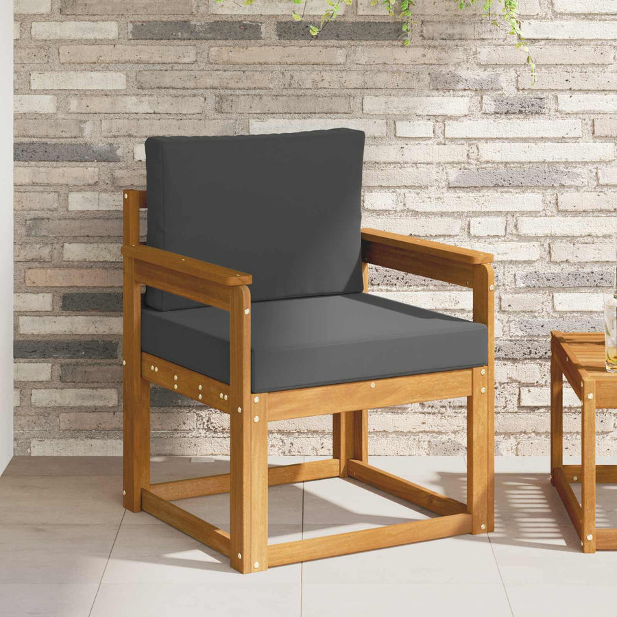 Tuinbank Massief Acaciahout en Polyester Naturel