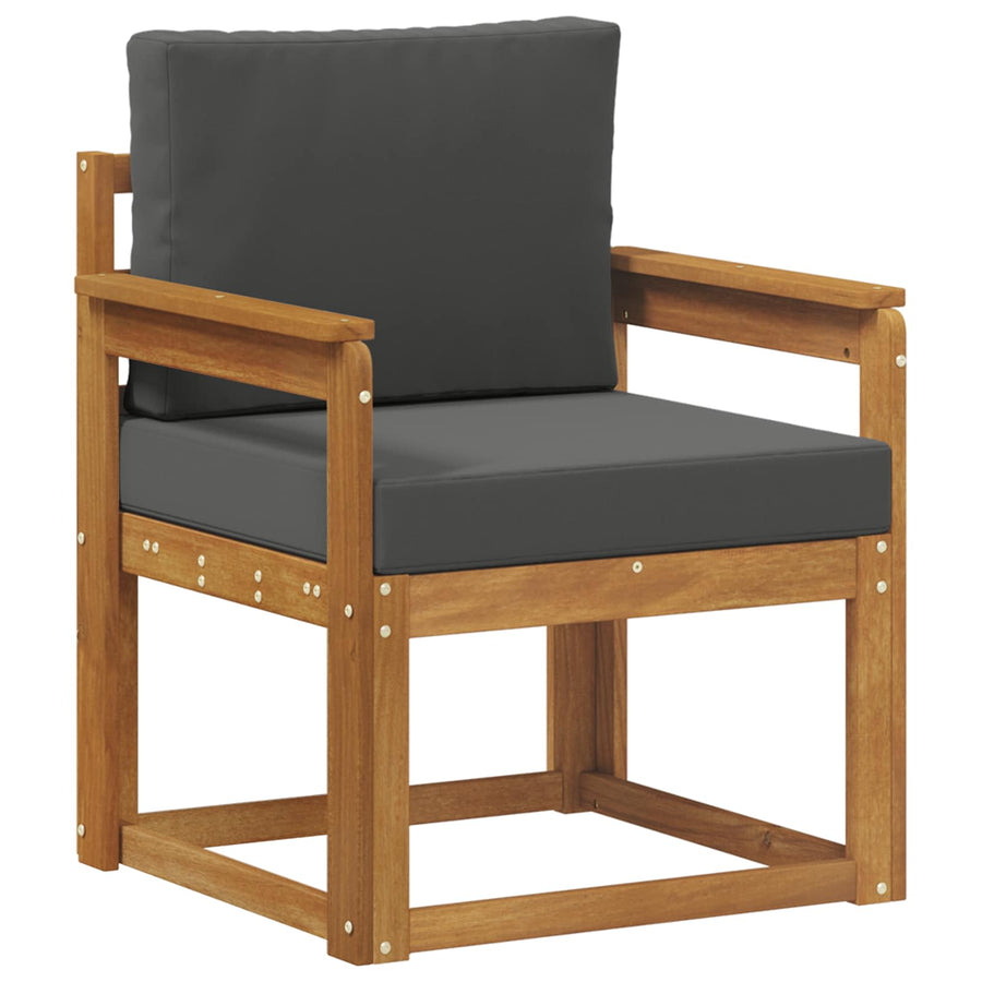 Tuinbank Massief Acaciahout en Polyester Naturel
