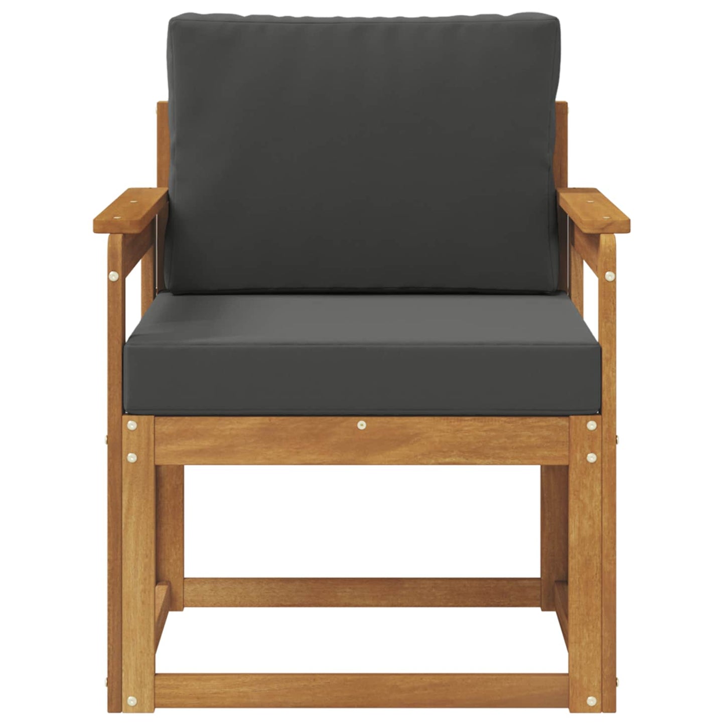 Tuinbank Massief Acaciahout en Polyester Naturel