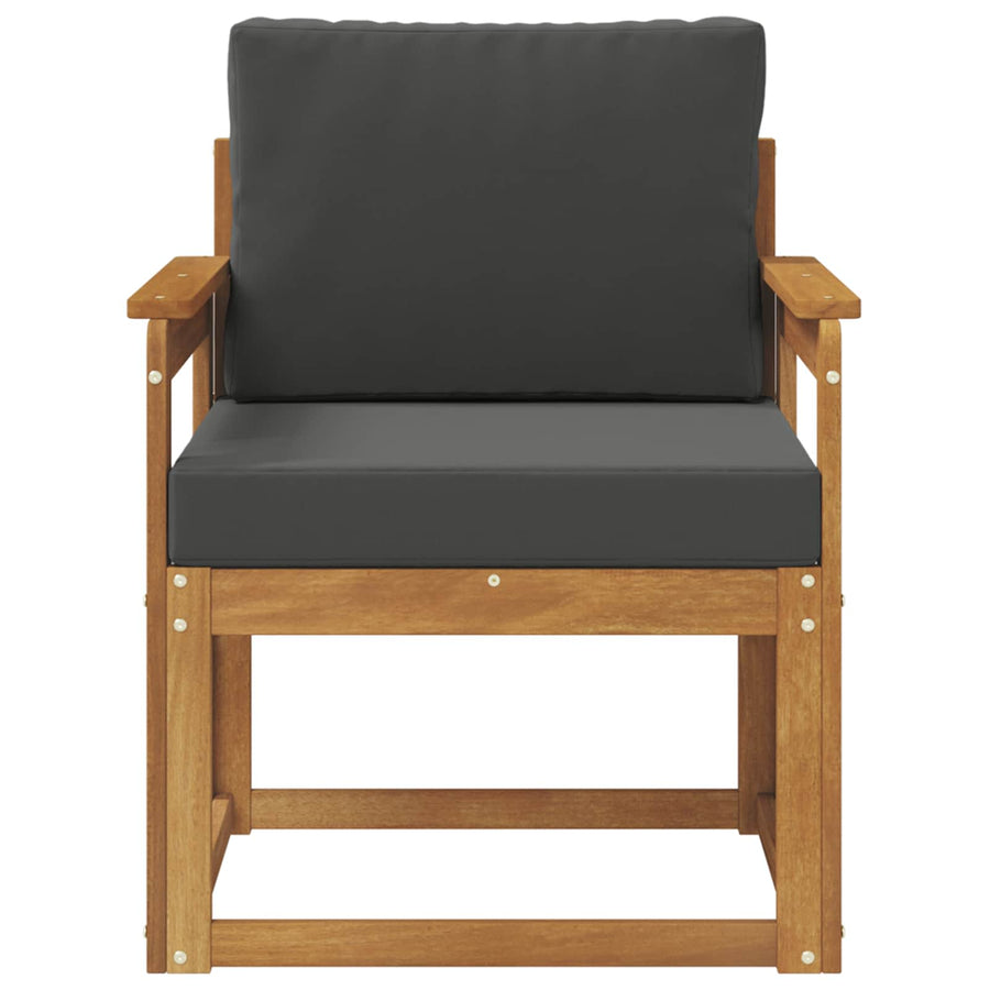 Tuinbank Massief Acaciahout en Polyester Naturel