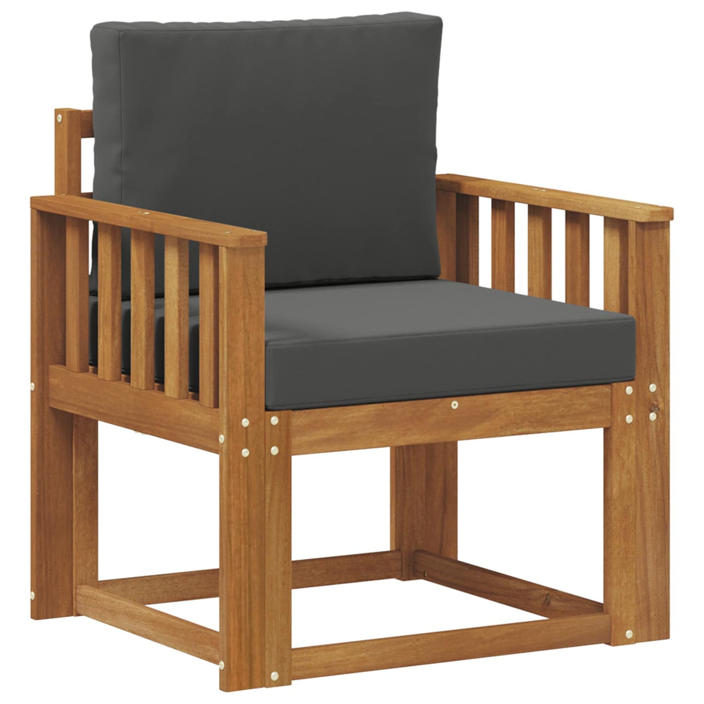 Tuinbank Massief Acaciahout en Polyester Naturel