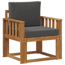 Tuinbank Massief Acaciahout en Polyester Naturel
