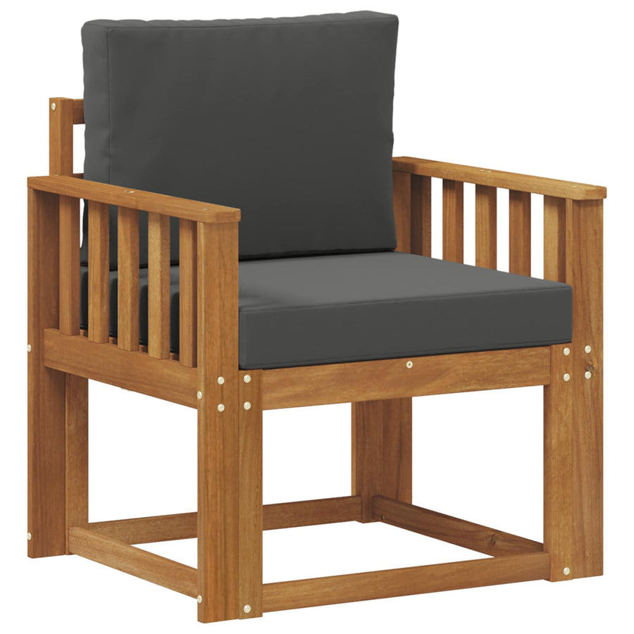 Tuinbank Massief Acaciahout en Polyester Naturel