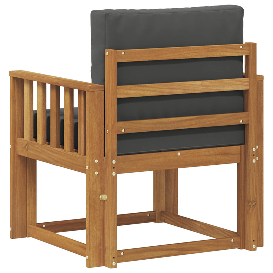Tuinbank Massief Acaciahout en Polyester Naturel