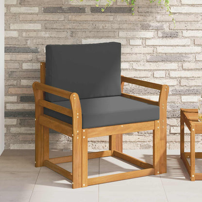 Tuinbank Massief Acaciahout en Polyester Naturel