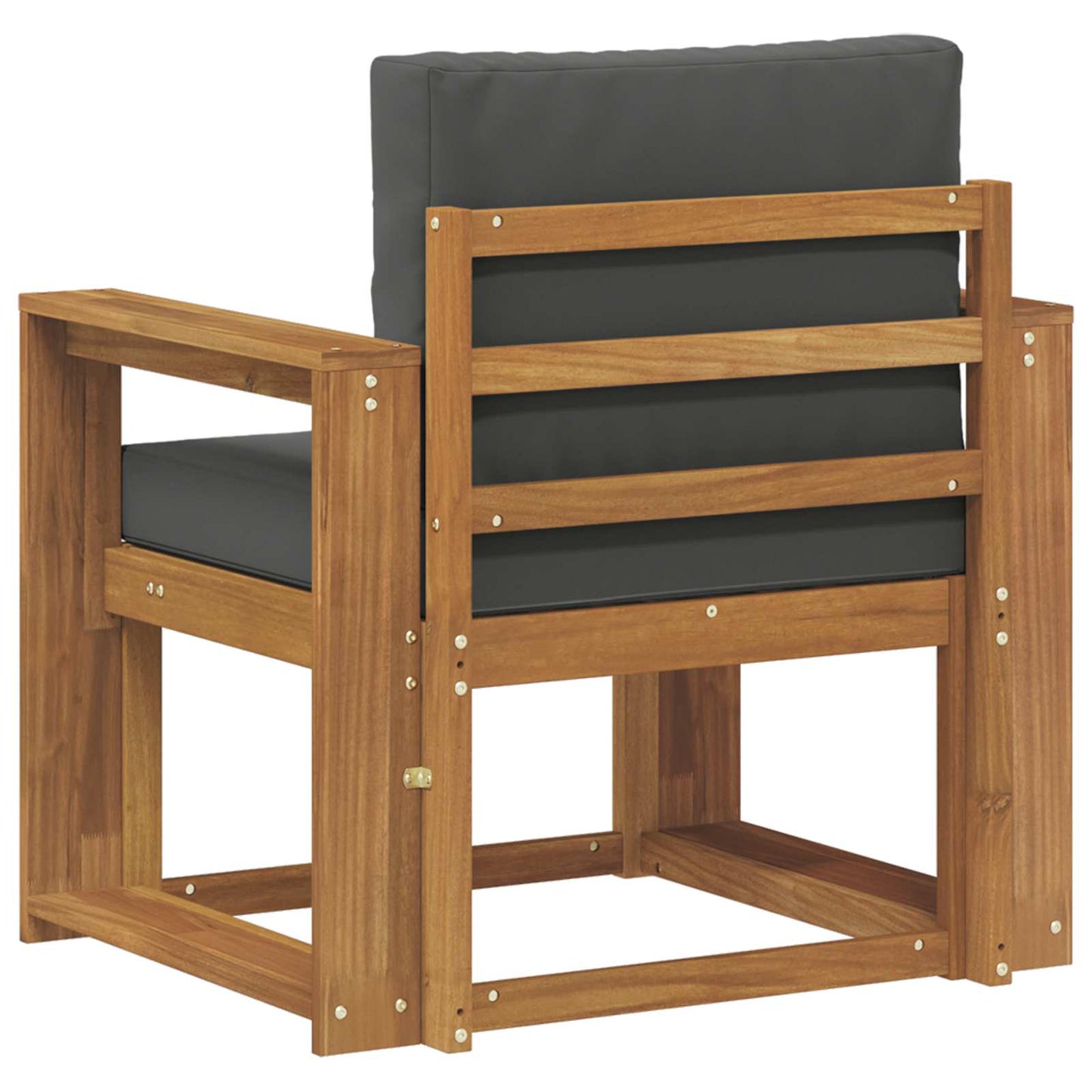 Tuinbank Massief Acaciahout en Polyester Naturel