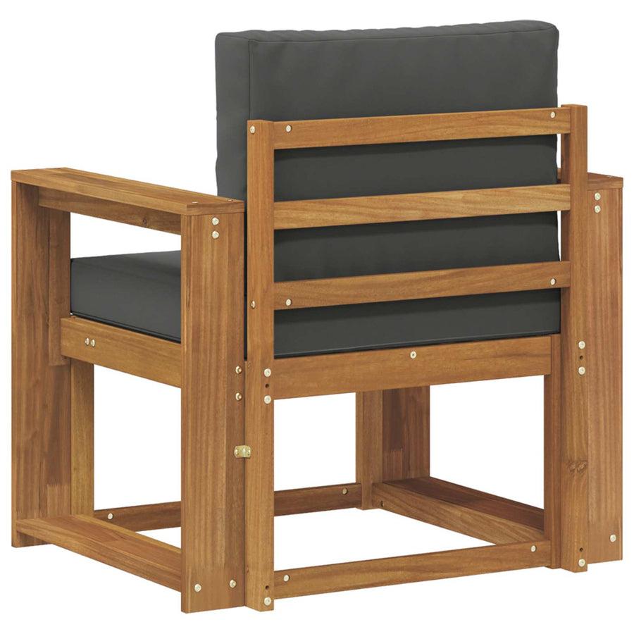 Tuinbank Massief Acaciahout en Polyester Naturel