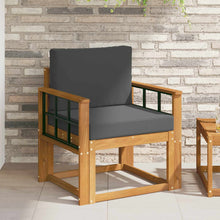 Tuinbank Massief Acaciahout en Polyester Naturel