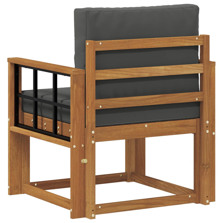 Tuinbank Massief Acaciahout en Polyester Naturel