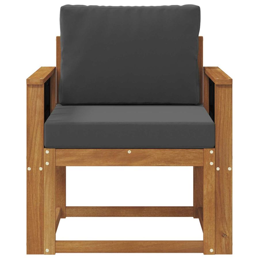 Tuinbank Massief Acaciahout en Polyester Naturel