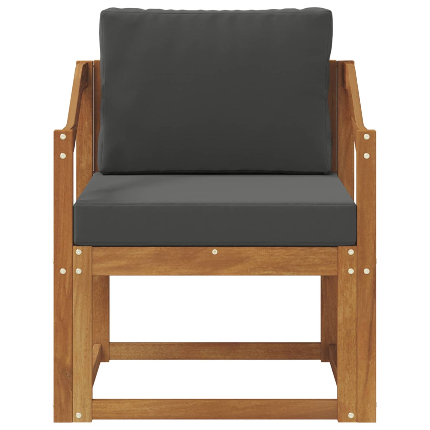 Tuinbank Massief Acaciahout en Polyester Naturel