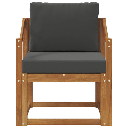 Tuinbank Massief Acaciahout en Polyester Naturel