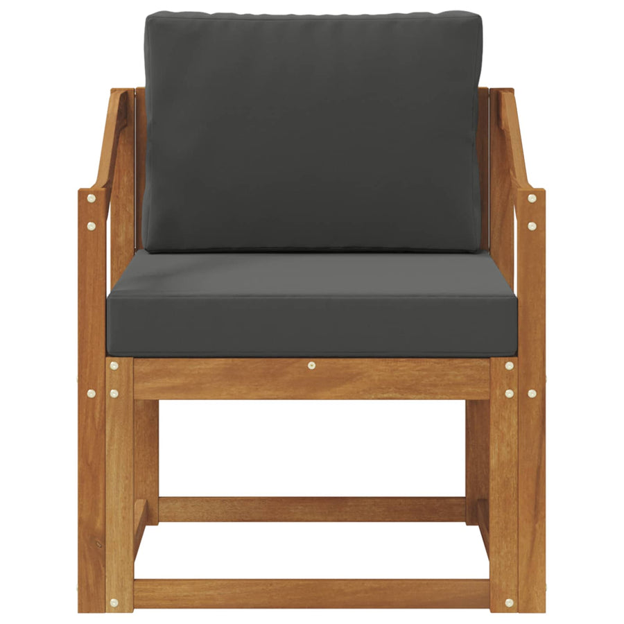 Tuinbank Massief Acaciahout en Polyester Naturel