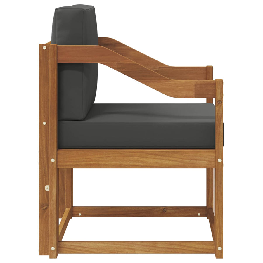 Tuinbank Massief Acaciahout en Polyester Naturel
