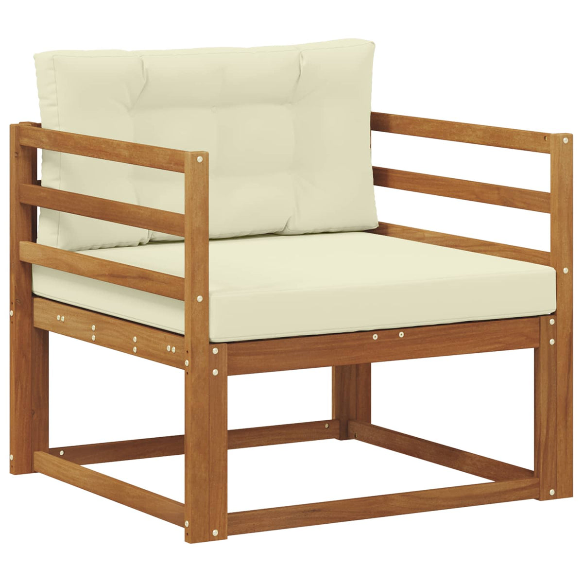 Buiten Midden Sofa Naturel Horizontale latten