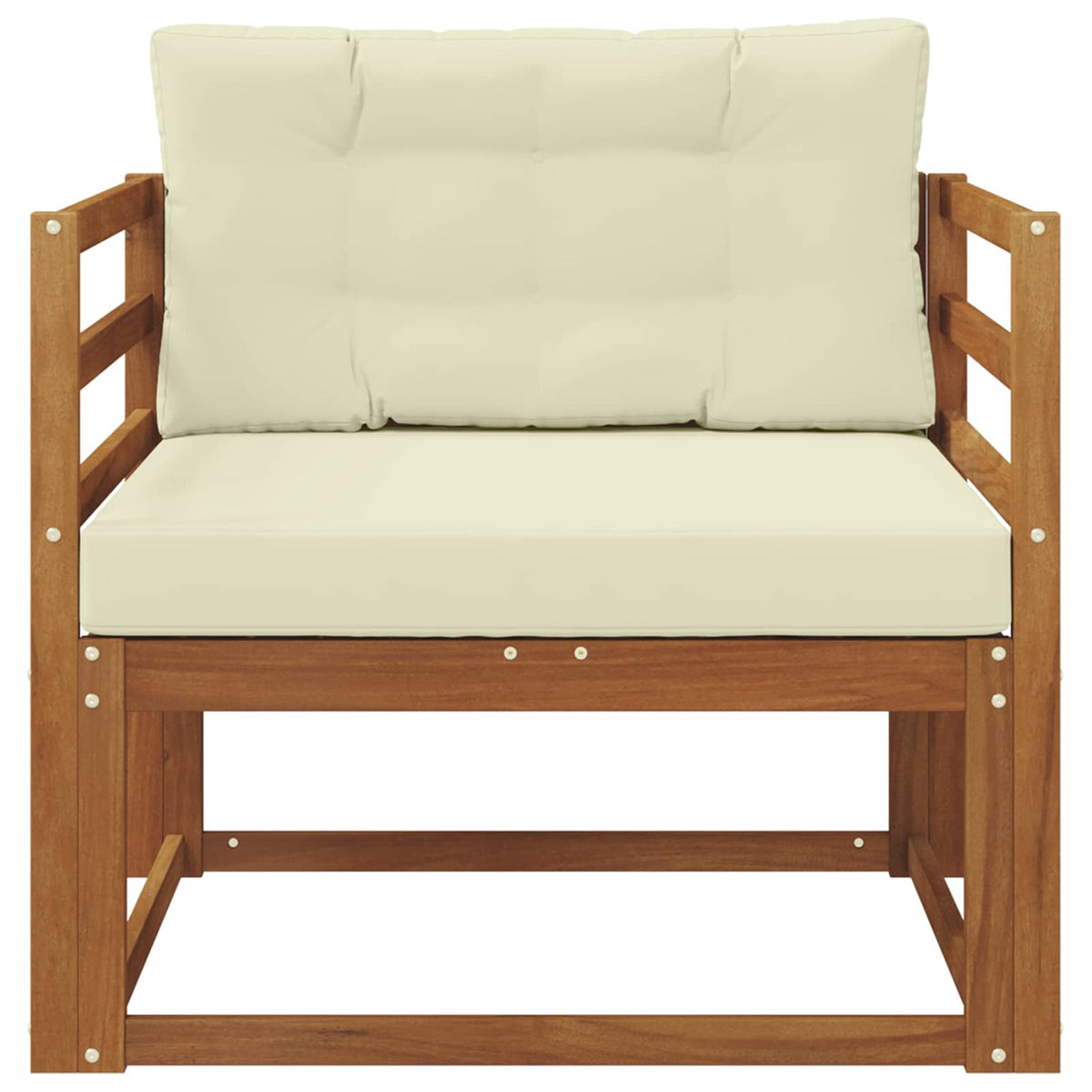 Buiten Midden Sofa Naturel Horizontale latten