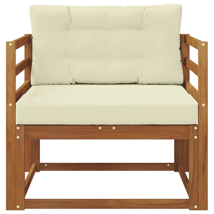 Buiten Midden Sofa Naturel Horizontale latten