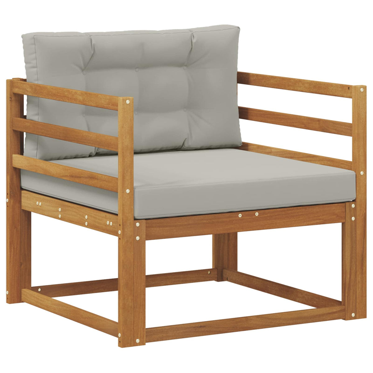 Buiten Midden Sofa Naturel Horizontale latten