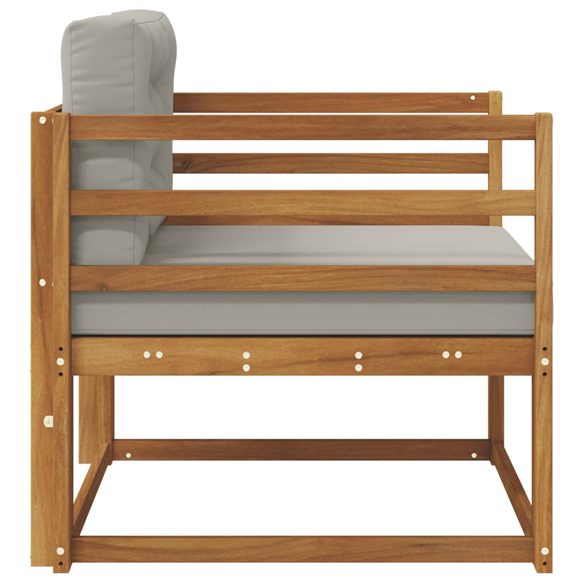 Buiten Midden Sofa Naturel Horizontale latten