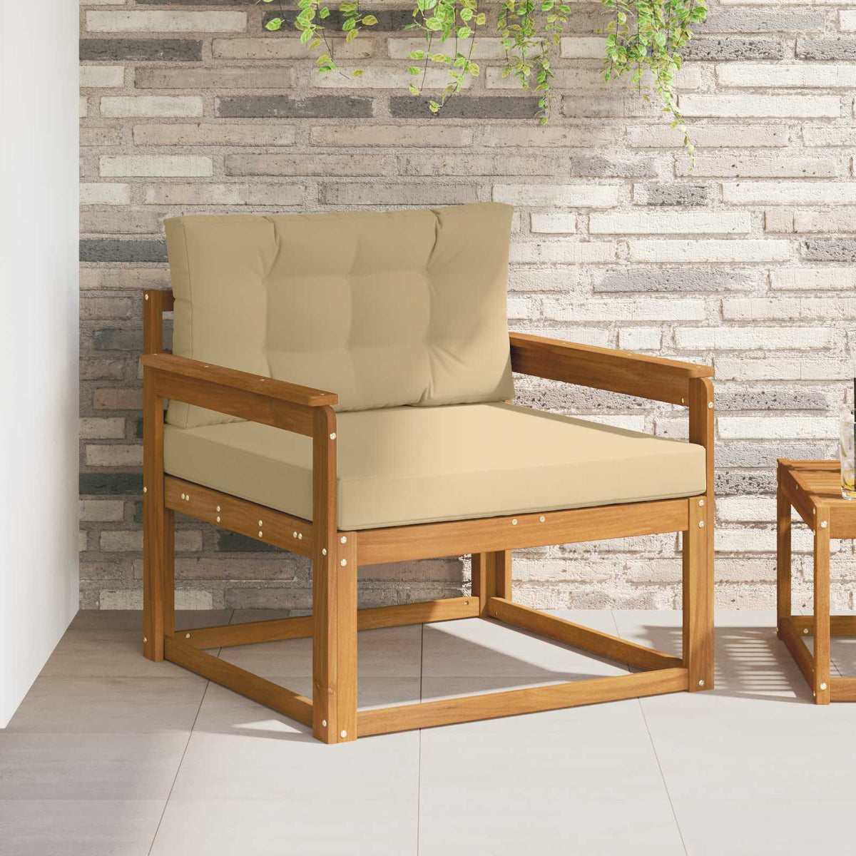 Buiten Midden Sofa Naturel Open frame