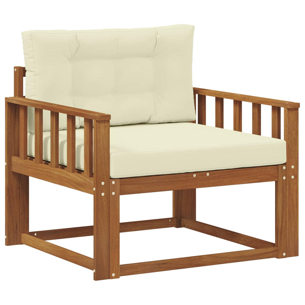 Buiten Midden Sofa Naturel Verticale latten