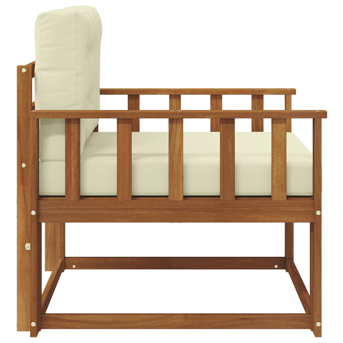 Buiten Midden Sofa Naturel Verticale latten