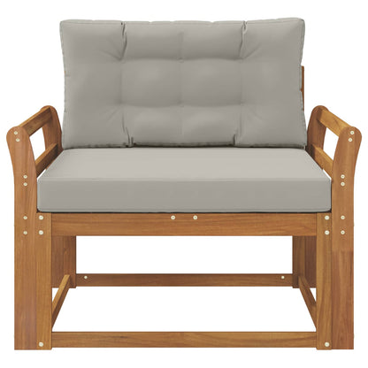 Buiten Midden Sofa Naturel Gebogen