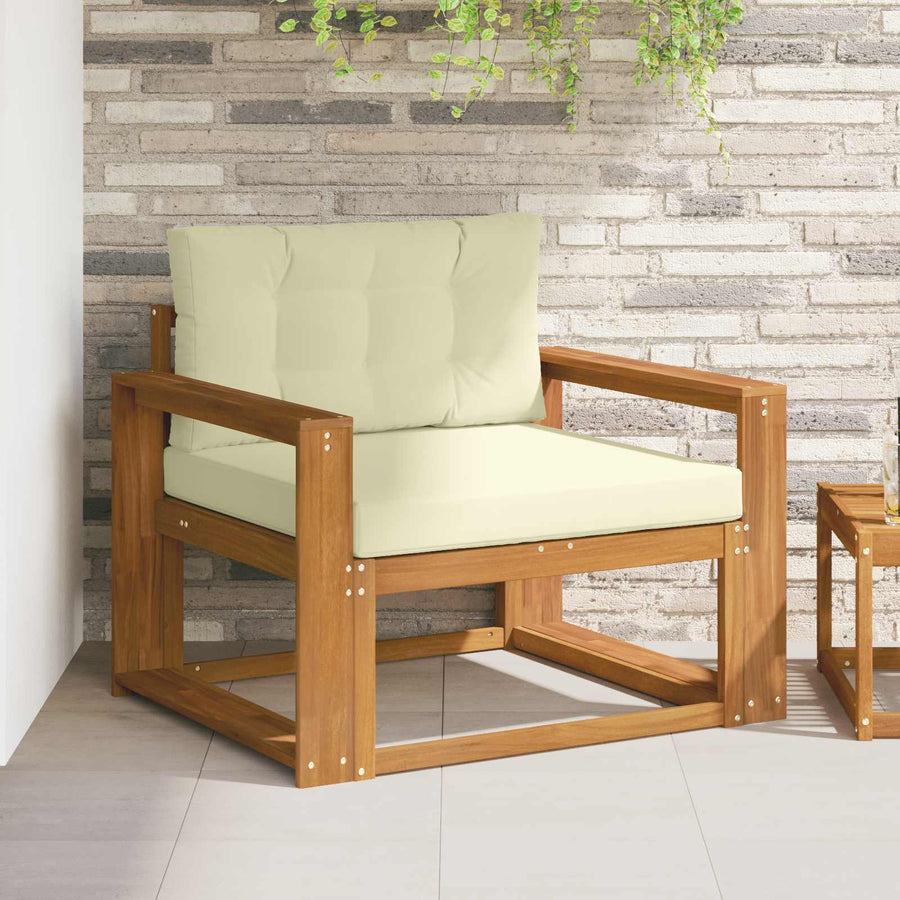 Buiten Midden Sofa Naturel Breed plat