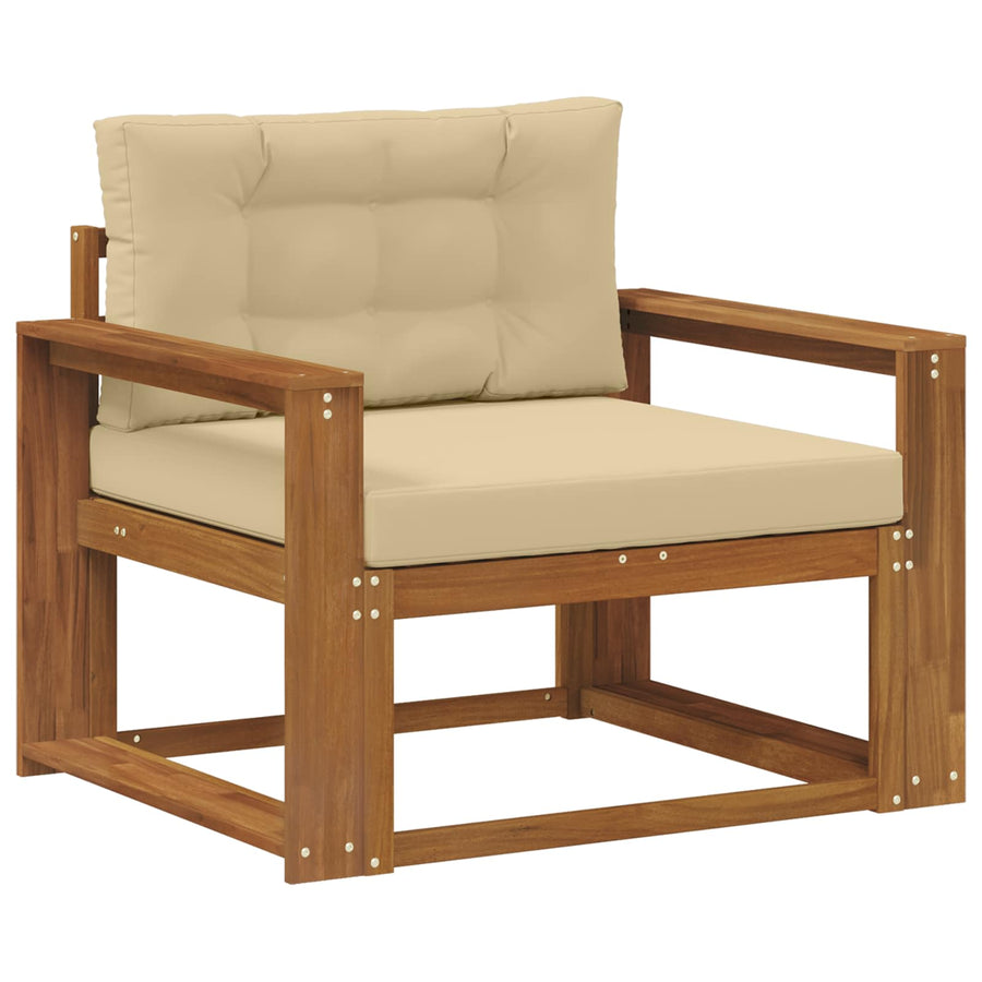 Buiten Midden Sofa Naturel Breed plat