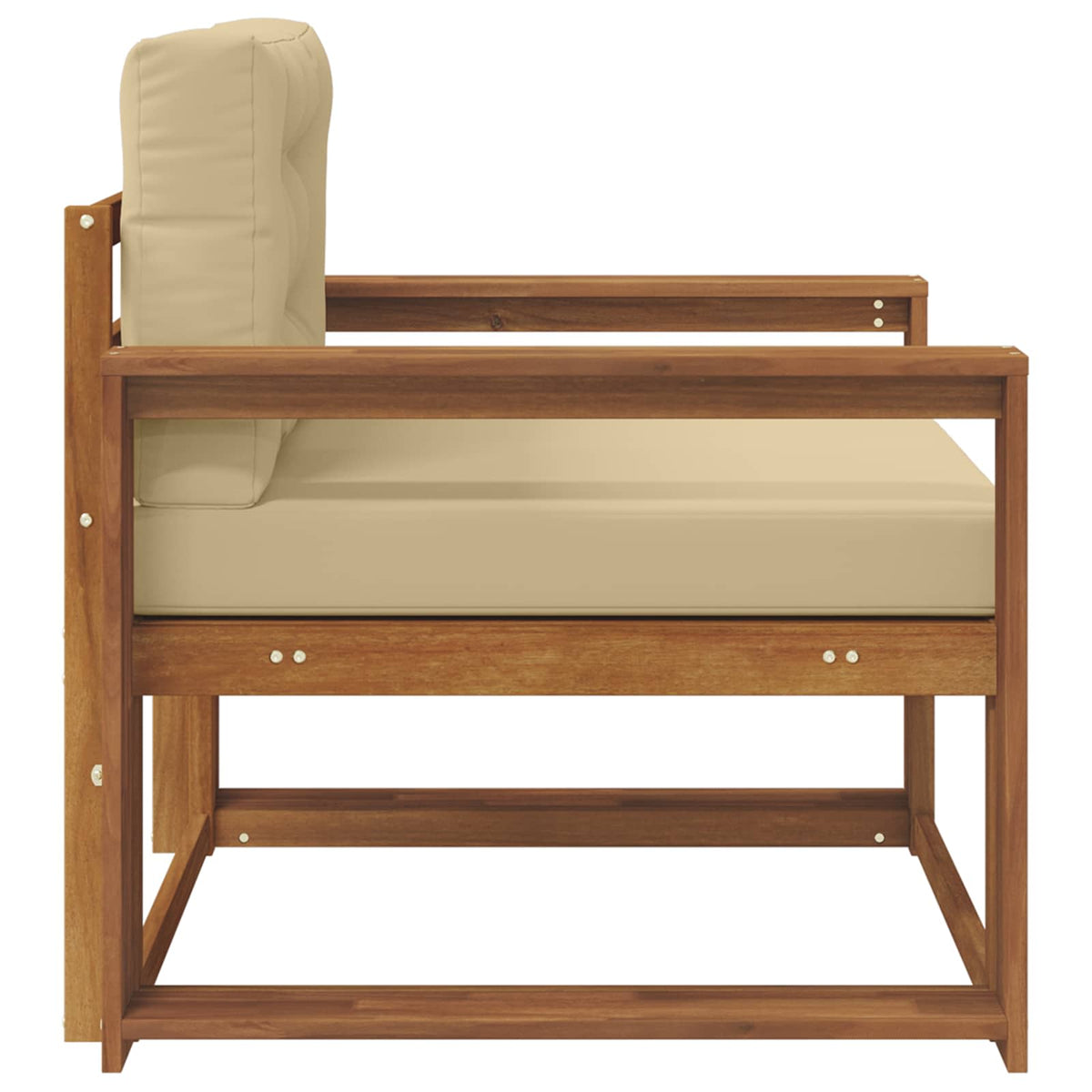 Buiten Midden Sofa Naturel Breed plat