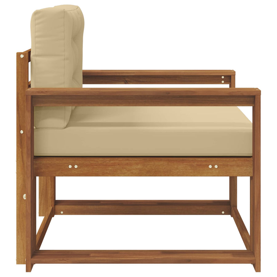Buiten Midden Sofa Naturel Breed plat