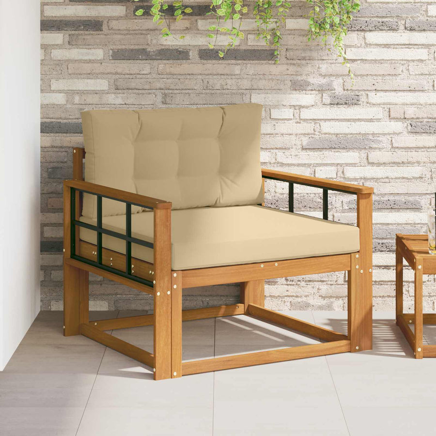 Buiten Midden Sofa Naturel Ruit