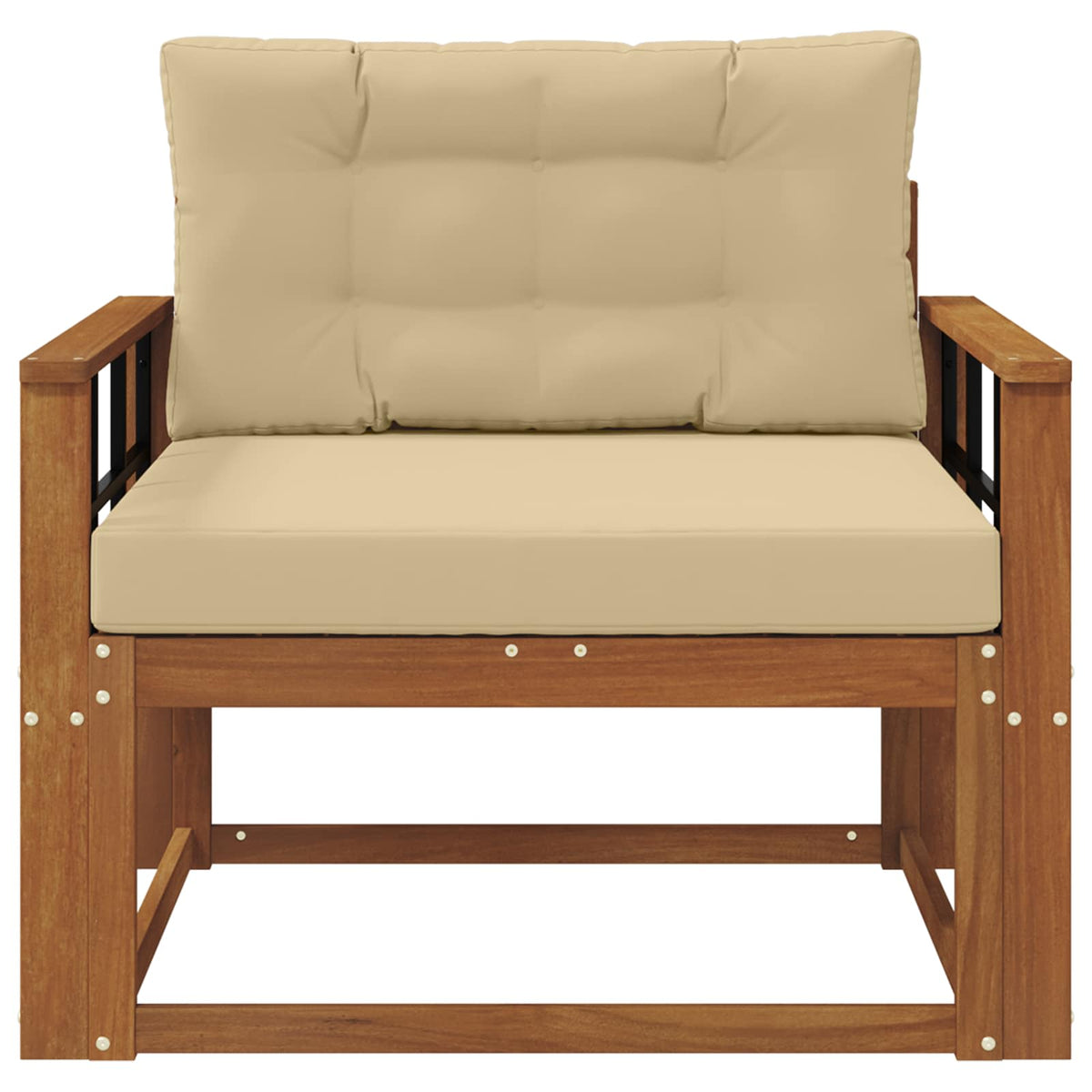 Buiten Midden Sofa Naturel Ruit