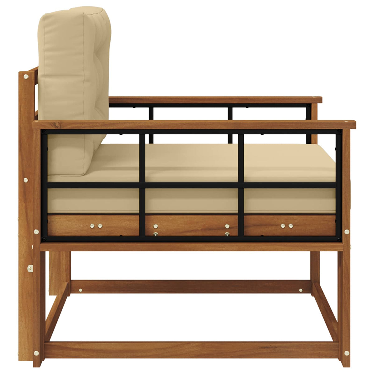 Buiten Midden Sofa Naturel Ruit