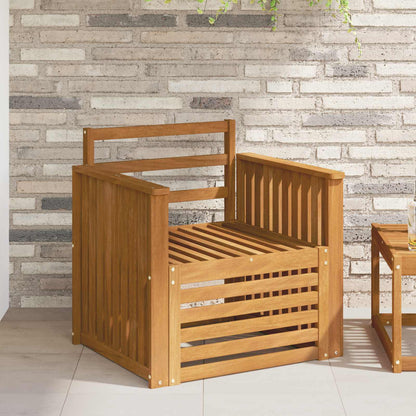Buiten bankenset Naturel 71 x 63 x 73 cm Massief Acaciahout