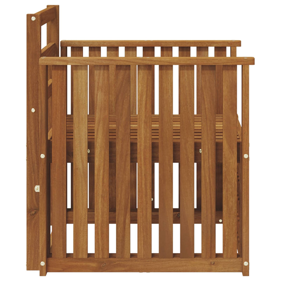 Buiten bankenset Naturel 71 x 63 x 73 cm Massief Acaciahout