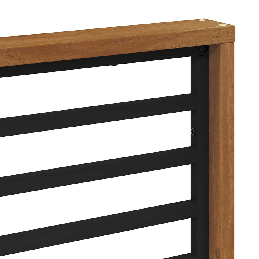 Buiten bankenset Naturel 71 x 63 x 73 cm Massief Acaciahout
